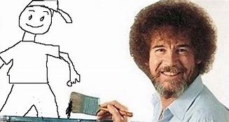 Image result for Bob Ross Friday Meme