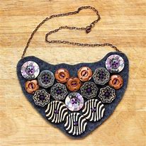 Image result for Button Necklace