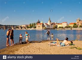Image result for Prague Beach People