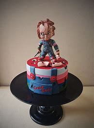 Image result for chucky head cakes