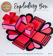 Image result for Explosion Box Template Cricut