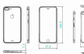 Image result for iPhone 7 Size Dimensions