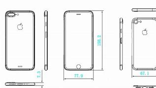 Image result for iPhone 7 Measurments