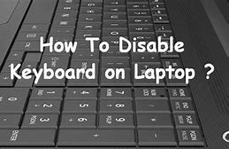 Image result for Disable Keyboard Laptop