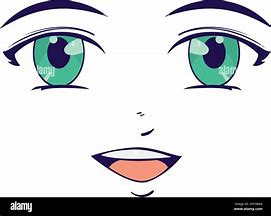 Image result for Anime Face Vector
