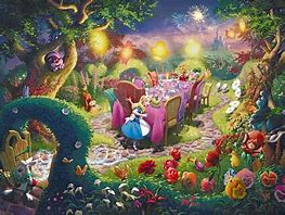 Image result for Alice in Wonderland Mad Hatter Tea Party