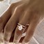 Image result for Rose Gold Oval Engagement Rings