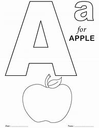 Image result for Full Page Letter A
