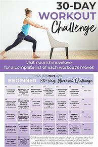 Image result for Beginner Workout Challenge