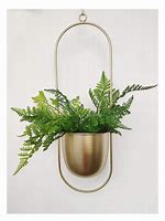Image result for gold hanging planter
