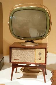 Image result for Old School TV Side View