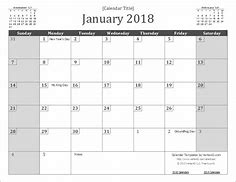 Image result for 2018 Wall Calendar