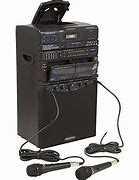 Image result for Dual Cassette Karaoke Machine