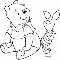 Image result for Winnie the Pooh ClipArt Black and White