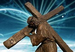 Image result for Buff Jesus Carrying Ther Cross