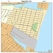 Image result for Sea Girt New Jersey Map