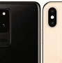 Image result for iPhone XS vs Samsung S20 Lite Plus 5G