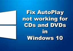 Image result for Autoplay DVD Windows 10
