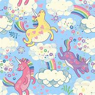 Image result for Unicorn Rainbow Pattern Wallpaper