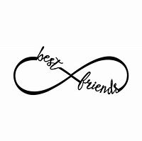 Image result for Best Friends Silhouette Infinity