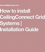 Image result for Acoustical Ceiling Grid and Tile Installation