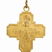 Image result for Catholic Cross Medal