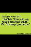 Image result for Teenager Posts About School