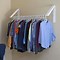 Image result for Wall Mounted Clothes Rack with Shelf