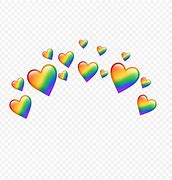 Image result for Rainbow Emoji iPhone Heart