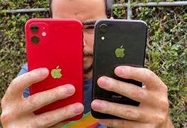 Image result for iPhone 11 Pro Yellow vs Xr