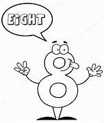 Image result for Cartoon Eight 8
