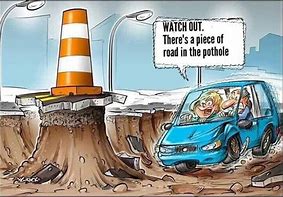 Image result for Funny Pothole Memes