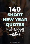 Image result for Short New Year Quotes