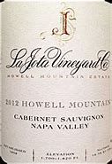 Image result for Jota Cabernet Sauvignon Howell Mountain