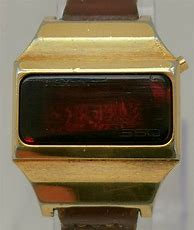 Image result for 70s LED Watch