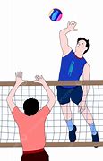 Image result for Men's Volleyball Cartoon
