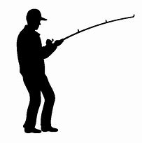 Image result for Man Fishing Silhouette Clip Art Free