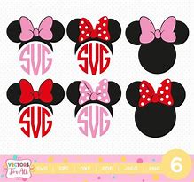 Image result for Minnie Mouse Ears Letters SM Monogram