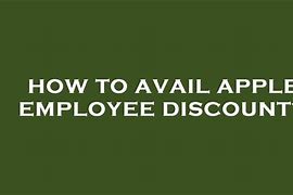 Image result for Apple Employee Discount
