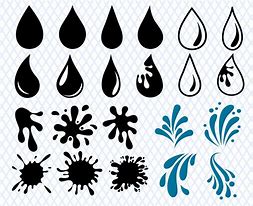 Image result for Water Drip Lines SVG