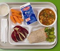 Image result for Us School Lunch