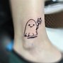 Image result for Small Ghost Tattoo