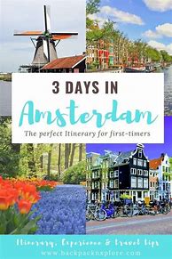 Image result for Amsterdam Itinerary