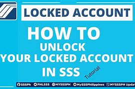 Image result for How to Unlock SSS Account
