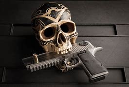 Image result for Skull and Pistols