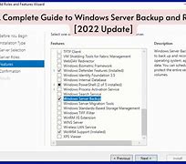 Image result for Windows Server Backup