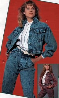 Image result for 1980s Fashion Jeans