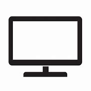 Image result for TV Screen Icon
