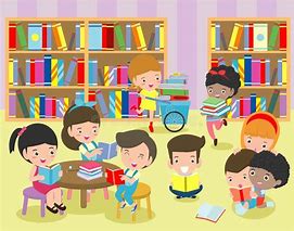 Image result for Classroom Library Clip Art