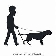 Image result for Man Holding Dog